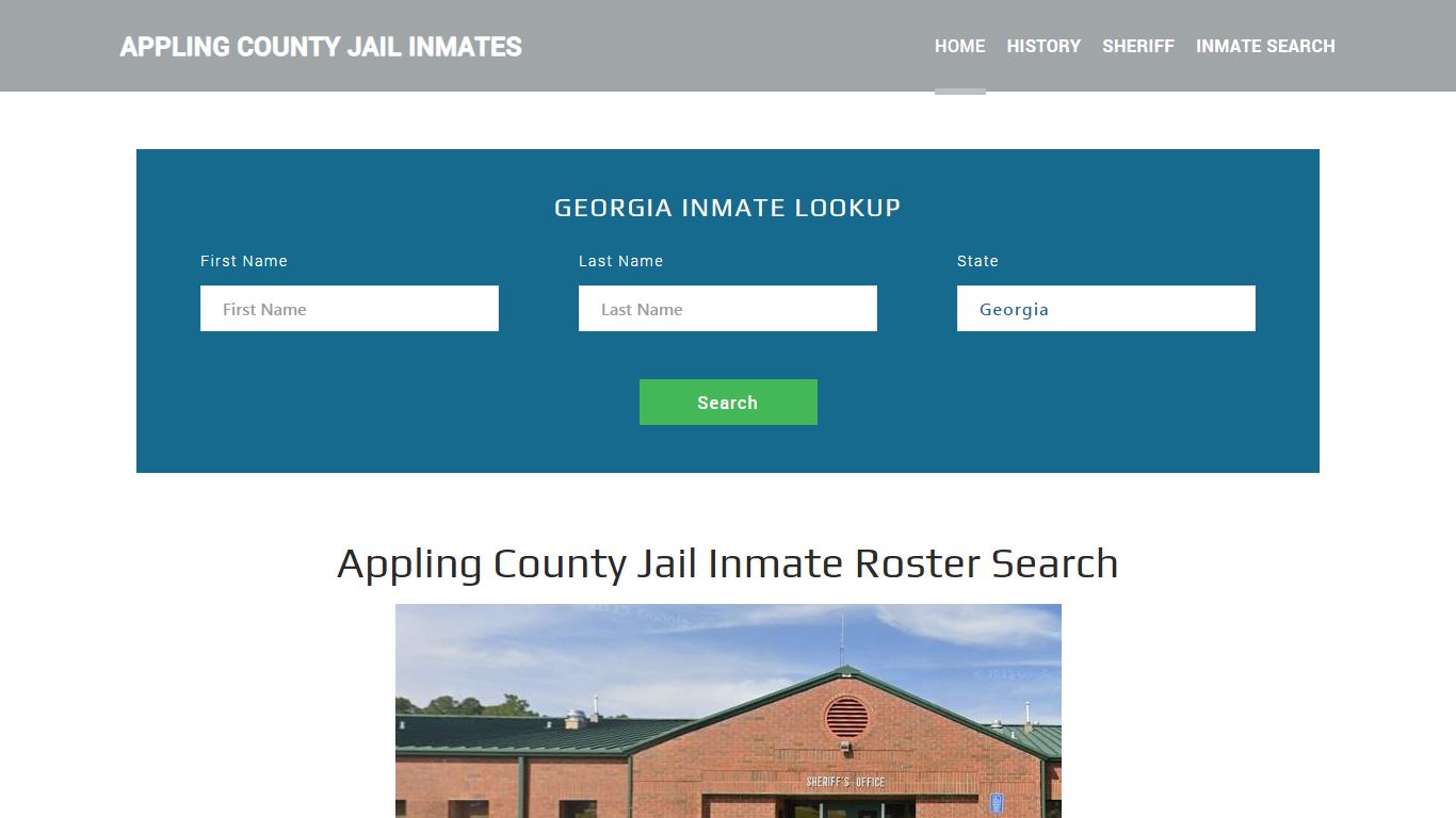 Appling County Jail Inmate Roster Lookup, Baxley, GA